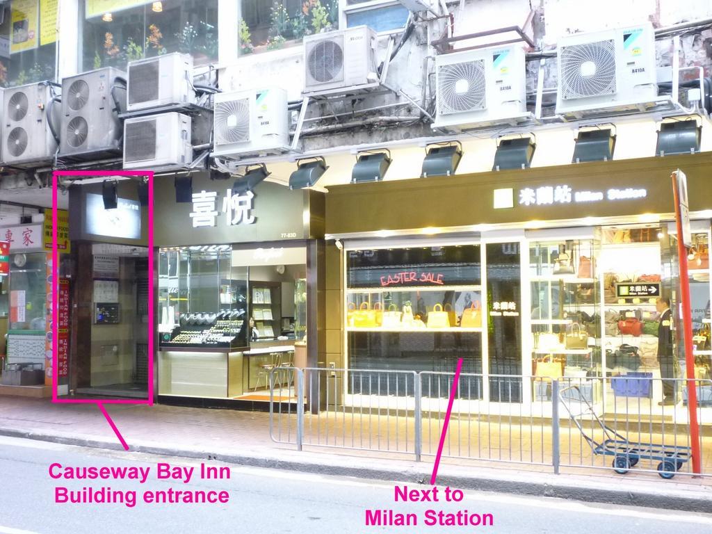 Causeway Bay Inn Hong Kong Exterior photo